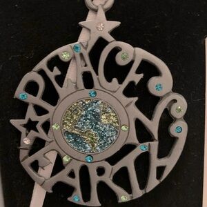 Peace on Earth Christmas Ornament